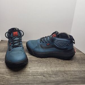 Vans MTE Crosspath Mid Skate Sneakers Shoes Blue Men's Size 8 Wms 9.5